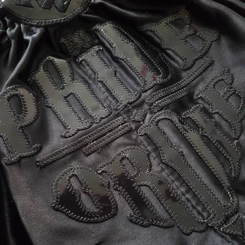 Pride Or Die reckless black muay thai Shorts - Black
